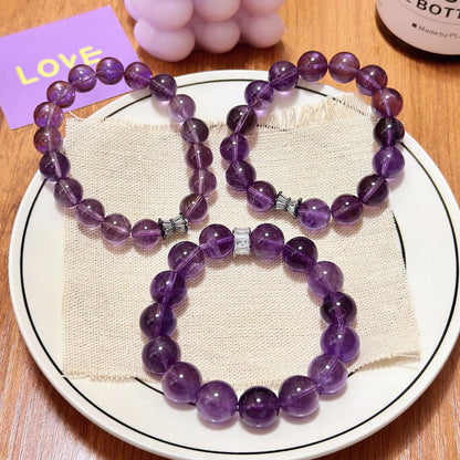 Natural Amethyst Bracelet – Enhance Intuition & Spiritual Calm