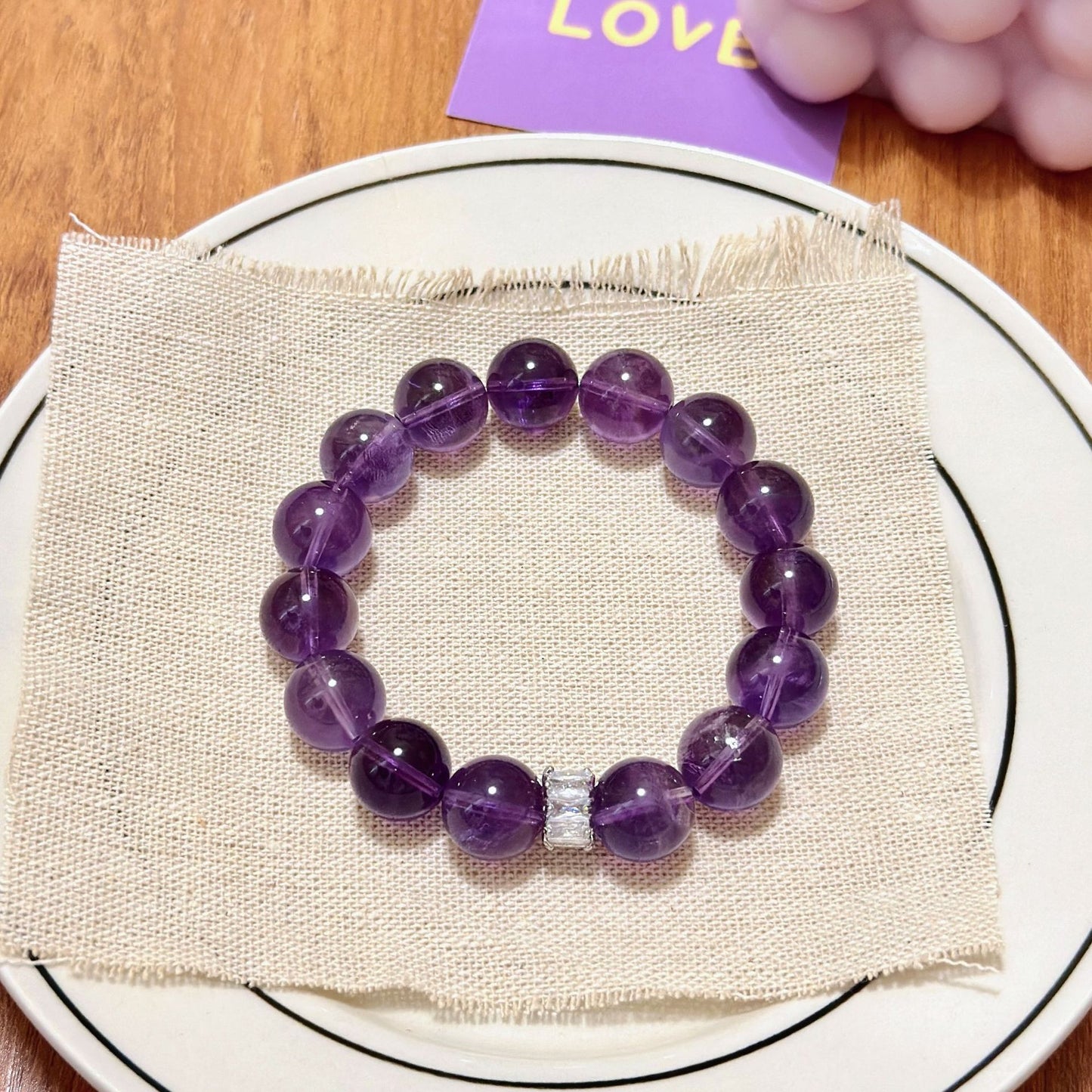 Natural Amethyst Bracelet – Enhance Intuition & Spiritual Calm