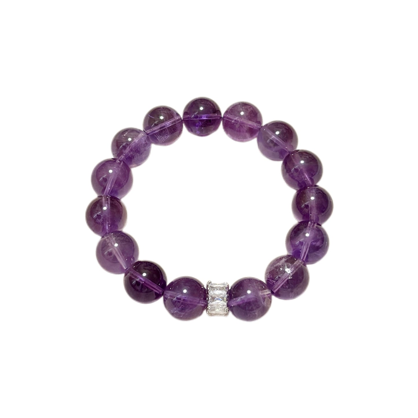 Natural Amethyst Bracelet – Enhance Intuition & Spiritual Calm
