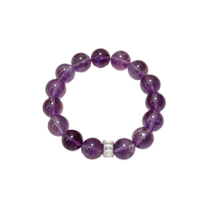 Natural Amethyst Bracelet – Enhance Intuition & Spiritual Calm