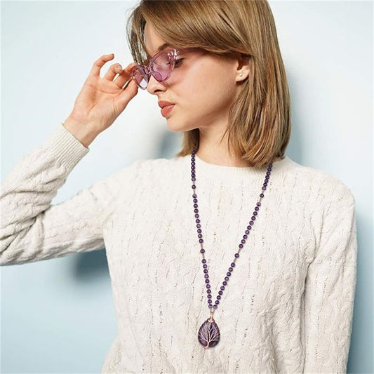 Amethyst Tree of Life Necklace | Symbol of Growth & Protection